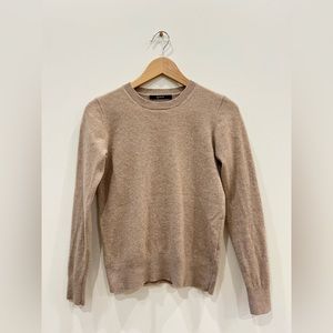 Quince Mongolian Cashmere Crewneck Sweater - Size XS - Color: Oatmeal